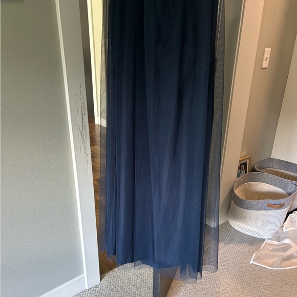 Amsale Midnight Blue Gown - Picture 4 of 5